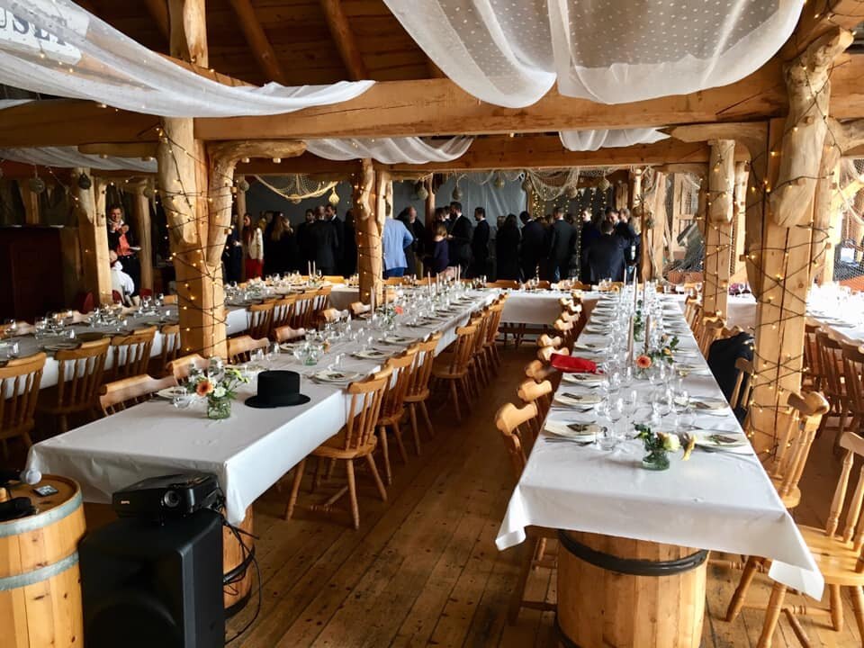 Bryllupsdekket lokale i Seaside
